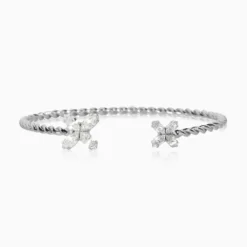 Crystal Star Bracelet / Crystal Rhodium