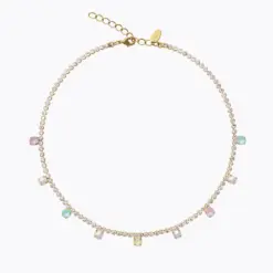 Millie Necklace / Soft Pastel Combo