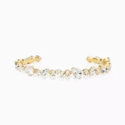 Antonia Bangle Crystal Gold