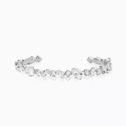 Antonia Bangle Crystal Rhodium