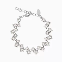 Fiona Bracelet Crystal Rhodium