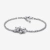 Sparkling Herbarium Cluster Chain Bracelet