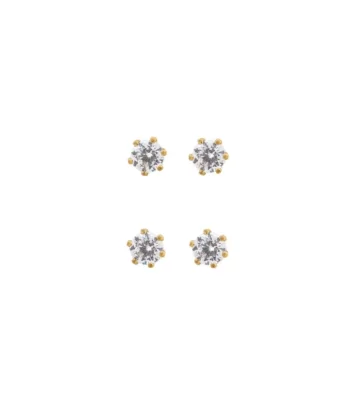 Edblad One Studs Crown Mini Gold