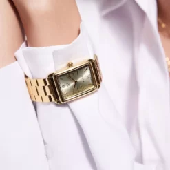 Santina Klocka - Silver Runray Urtavla Och Vit Zirconia