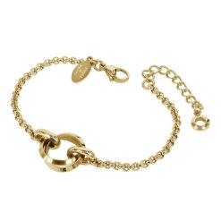 Astrid&Agnes CAROLIN Armband Guld/Guld