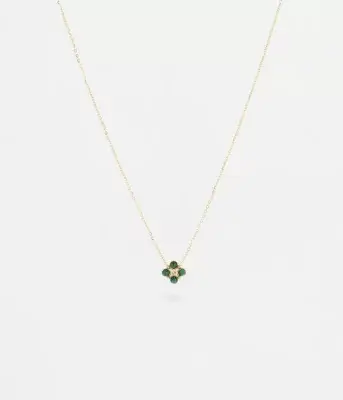 Zag Mint Necklace