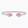 Mini Drop Bracelet Rhodium Light Rose