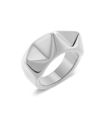 Edblad Peak Rivet Ring Steel