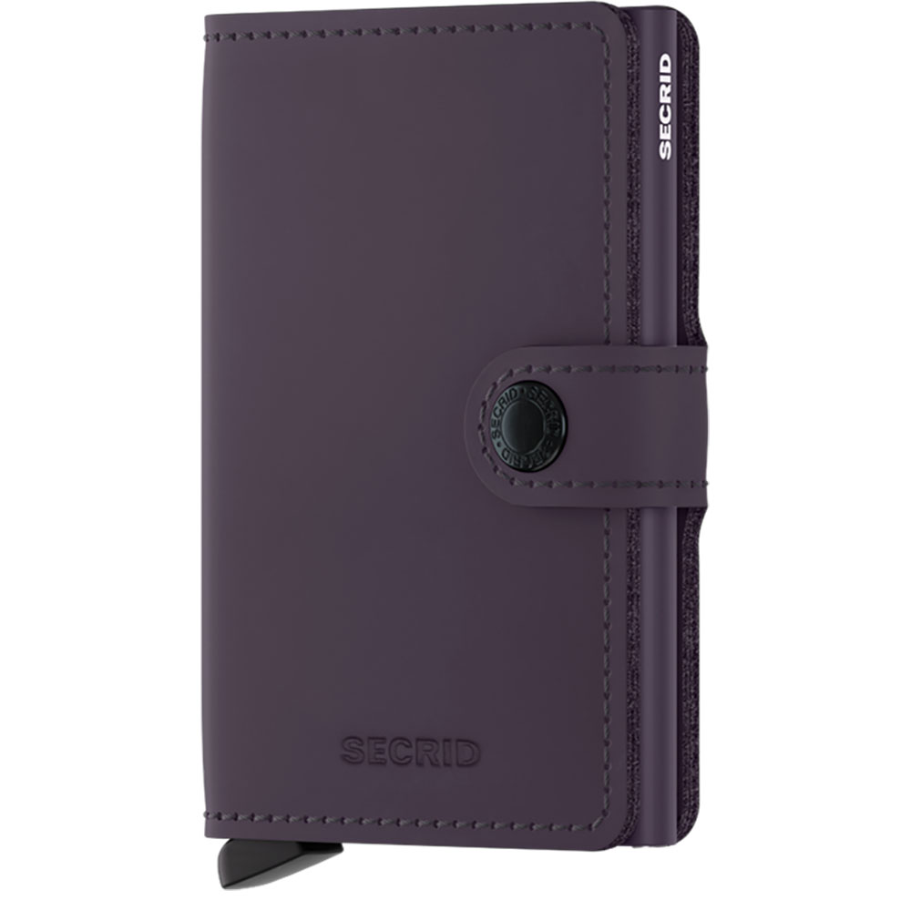 SECRID Miniwallet Matte Dark Purple