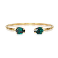 Petite Drop Bracelet /Emerald