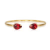 Petite Drop Bracelet / Scarlet
