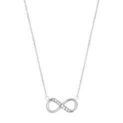Infinity Necklace Steel
