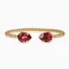 Mini Drop Bracelet / Mulberry Red