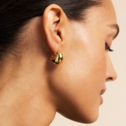 Edblad Bold Creoles S Gold