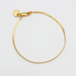 Syster P Herringbone Bracelet Gold