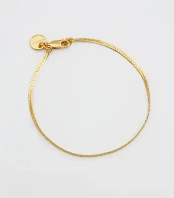 Syster P Herringbone Bracelet Gold