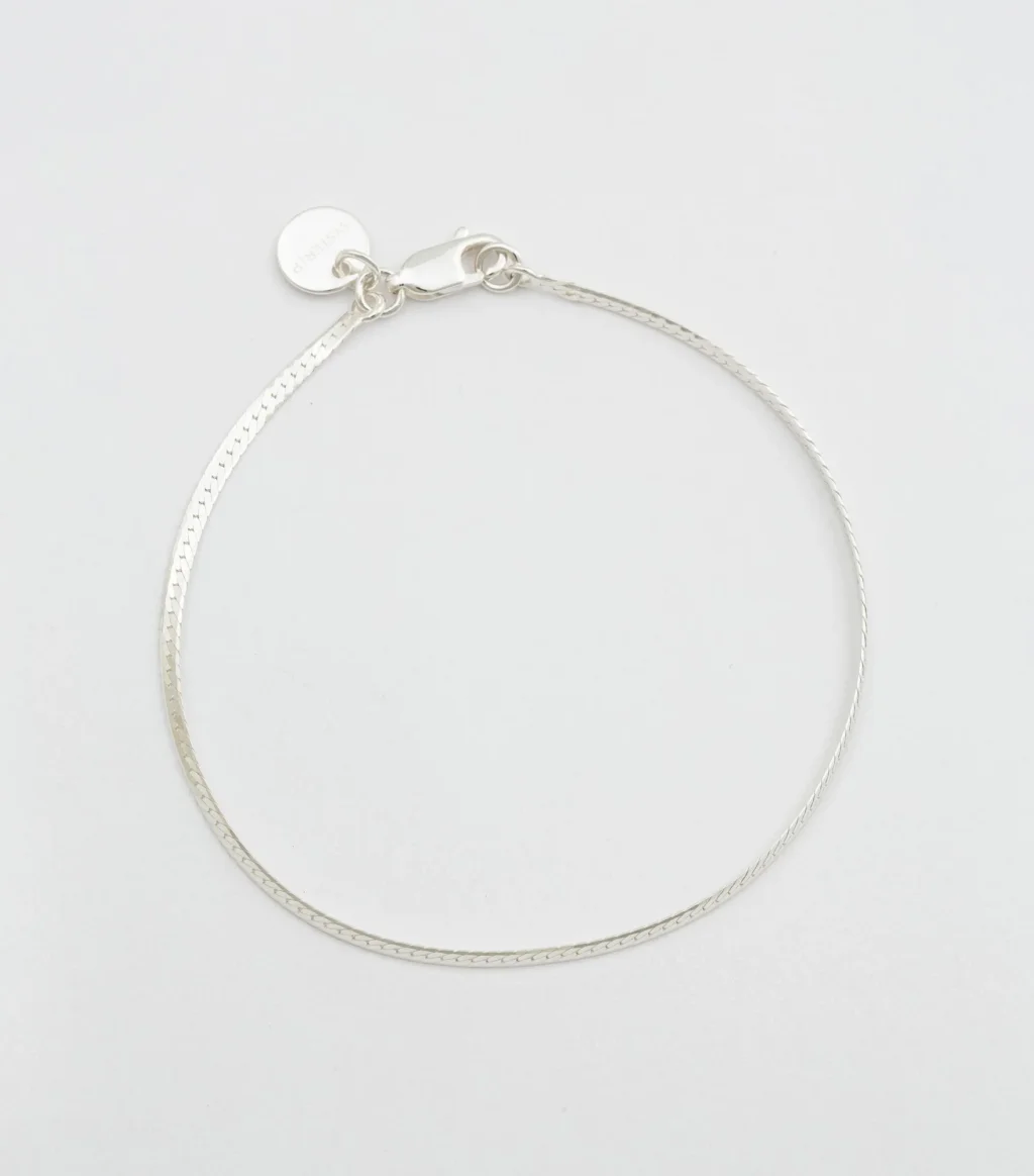Syster P Herringbone Bracelet Silver