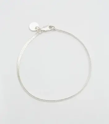 Syster P Herringbone Bracelet Silver