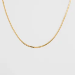 Syster P Herringbone Necklace Gold