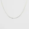 Syster P Herringbone Necklace Silver