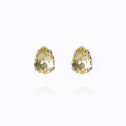 Superpetite Drop Earrings / Jonquil Rhodium