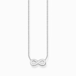 Thomas Sabo Halsband med evighets-hänge, silver
