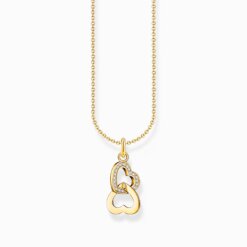 Thomas Sabo Halsband med sammanlänkade hjärtan