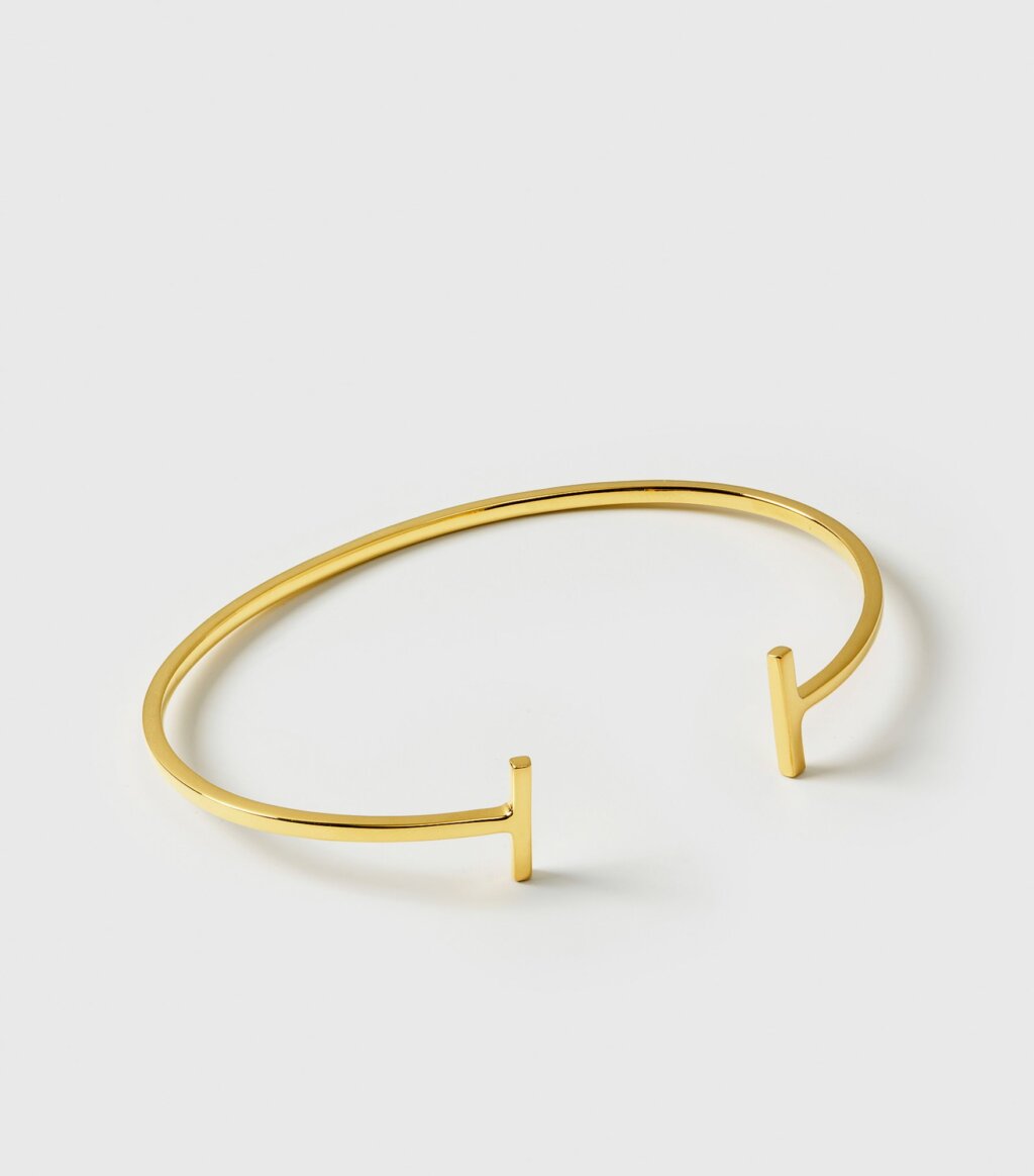 Syster P Strict Bar Bangle Gold