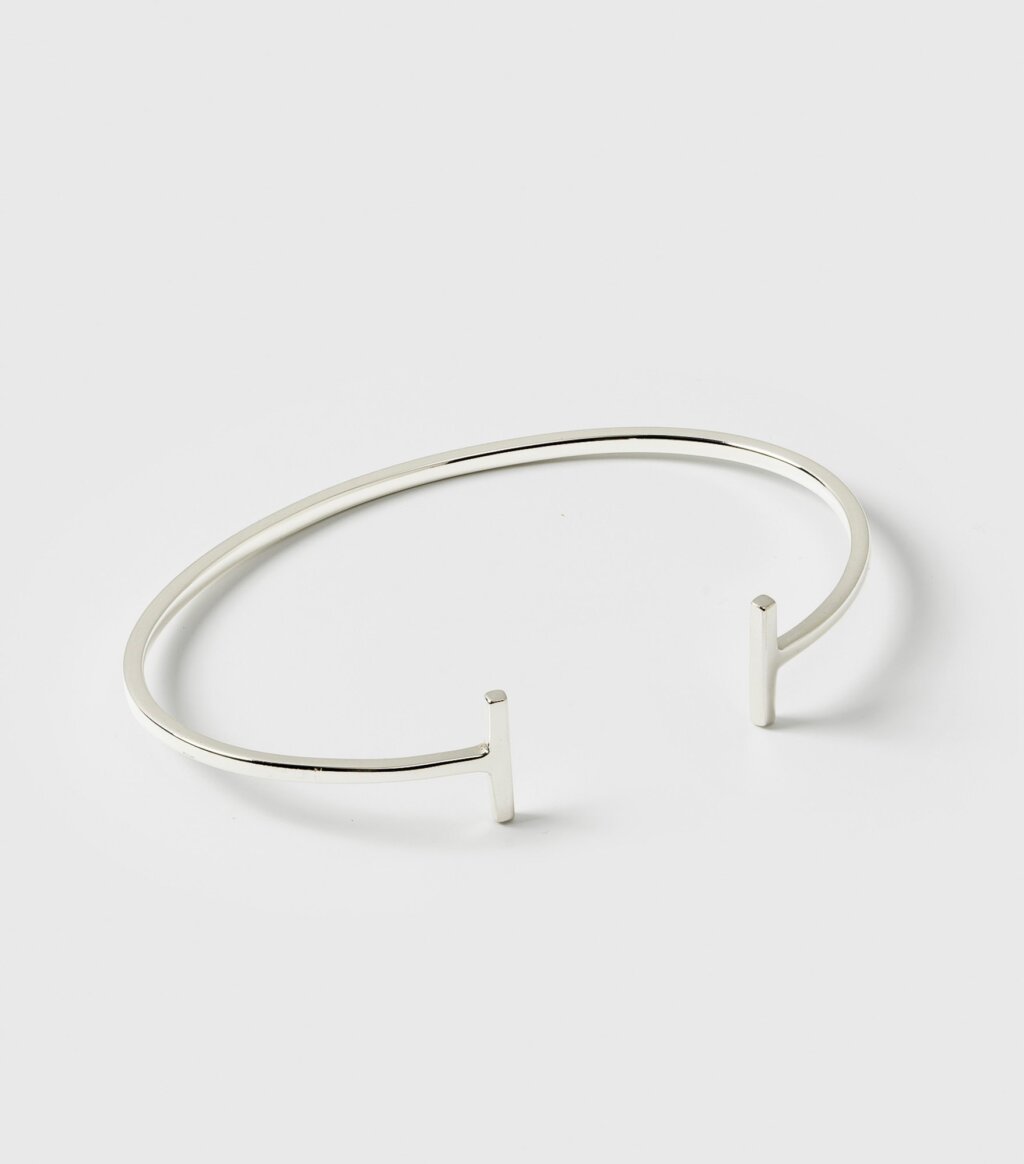Syster P Strict Bar Bangle Silver