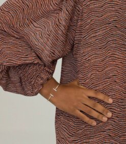 Syster P Strict Bar Bangle Silver