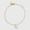 Syster P Treasure Single Pearl Bracelet Gold