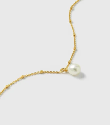Syster P Treasure Single Pearl Bracelet Gold
