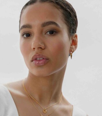 Syster P Juno Single Hoop Gold