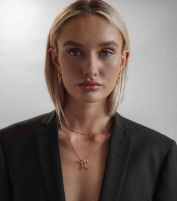 Syster P Juno Single Hoop Gold