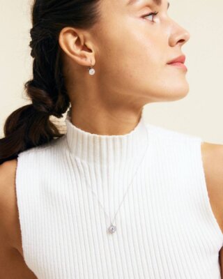 Thassos Necklace L Steel