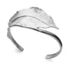 Armring Stardust Leaf Rhodinerat Silver