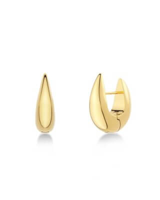 Edblad Crest Hoops S Gold