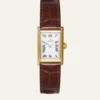 Mockberg Timeless Brown Leather Gold Watch