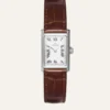 Mockberg Timeless Brown Leather Silver Watch