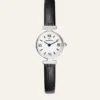 Mockberg Vintage Leather Silver Watch