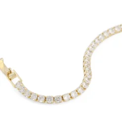 Snö Siri stenarmband Guld/Klar