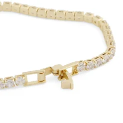 Snö Siri stenarmband Guld/Klar