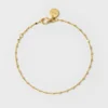 Sheer Station Bracelet Gold