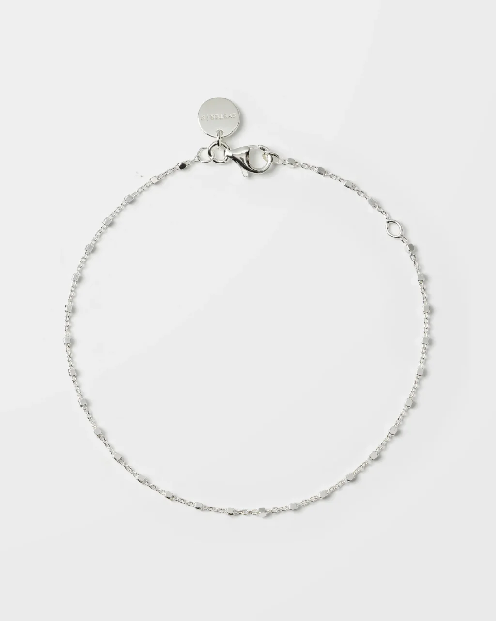 Sheer Station Bracelet Silver