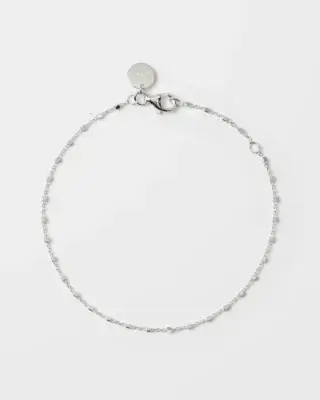 Sheer Station Bracelet Silver