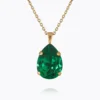 Mini Drop Necklace / Majestic Green