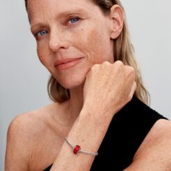 Julmagisk berlock i muranoglas