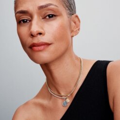 Hängberlock med graverbar polstjärna och artificiell diamant