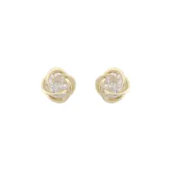 Snö Sevilla örhänge guld, Små stickörhängen i en elegant design. Dessa örhängen ger dig en klassisk och elegant känsla samma sekund som du tar på dig dem. Guld- eller Silverpläterad mässing med cubic zirconia stenar.