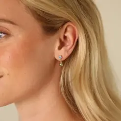 Snö Fanny droppörhängen guld